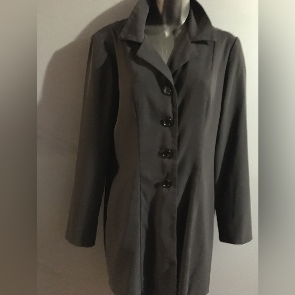 Ladies black dress jacket - Picture 5 of 10